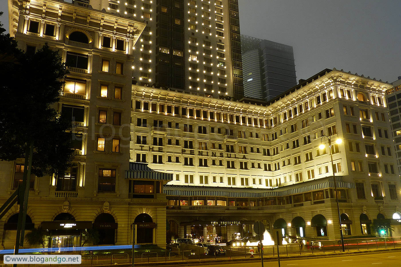 The Peninsula at night (25 Feb, 2015) 